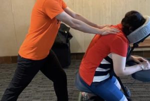How Chair Massage Can Increase Booth Traffic at Trade Shows